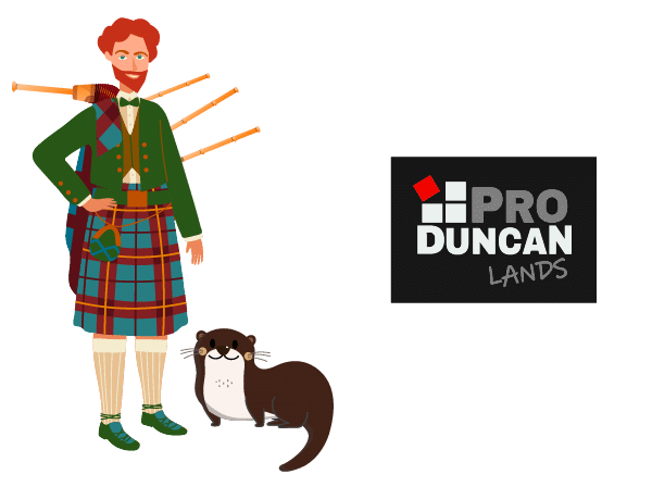 DUNCAN Y HUILLIN LOGO PRODUNCAN LANDS